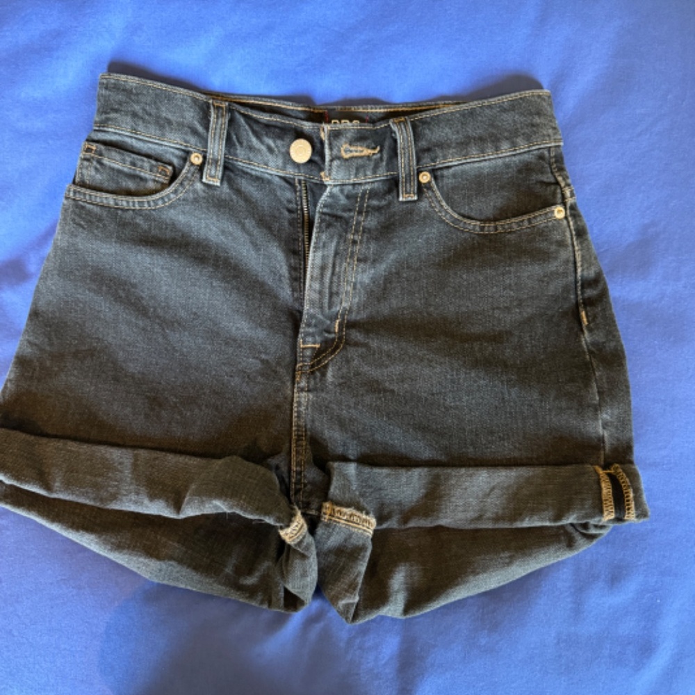 BDG Mom high rise 25, Black Denim